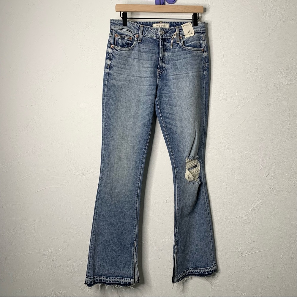Frame Light Blue Bootcut Jeans - Women's
